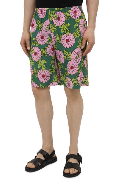 Шелковые шорты GUCCI, арт. 639389/ZAGAK, фото 3