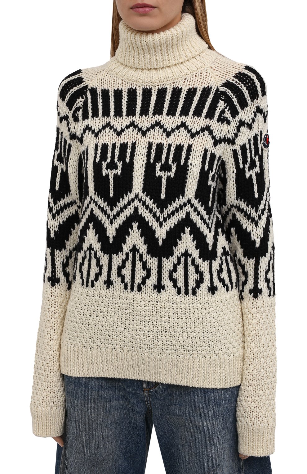 Шерстяной свитер MONCLER, арт. G2-093-9F000-11-M1279, фото 3