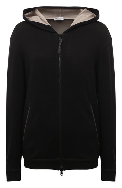 Толстовка из хлопка и шелка BRUNELLO CUCINELLI, арт. MD828B1065, фото 1