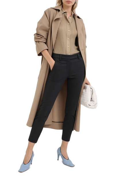 Хлопковые брюки BRUNELLO CUCINELLI, арт. MP126P7258, фото 2