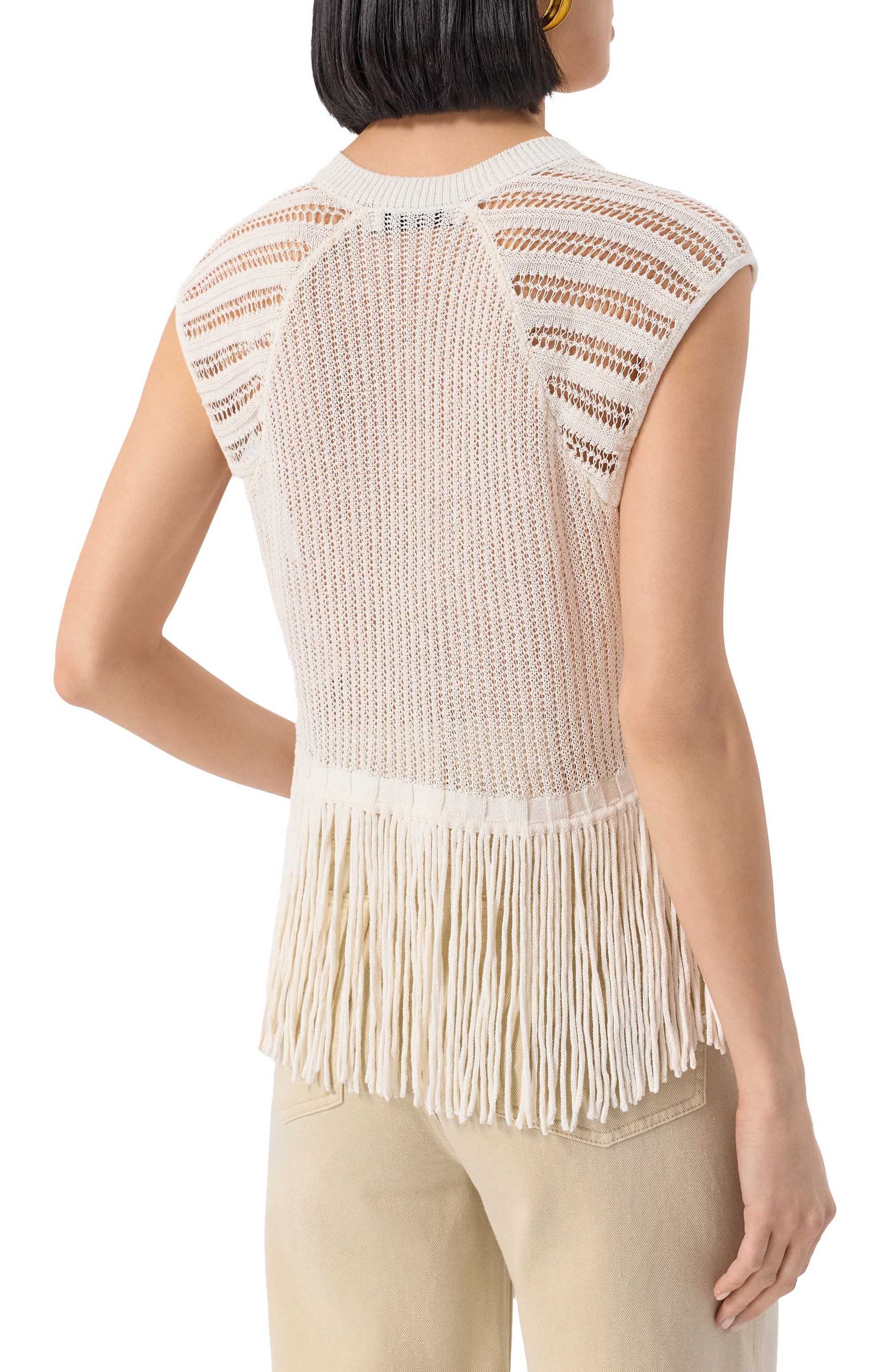 Топ из хлопка и льна IRO, арт. WM12P0LLY, фото 4