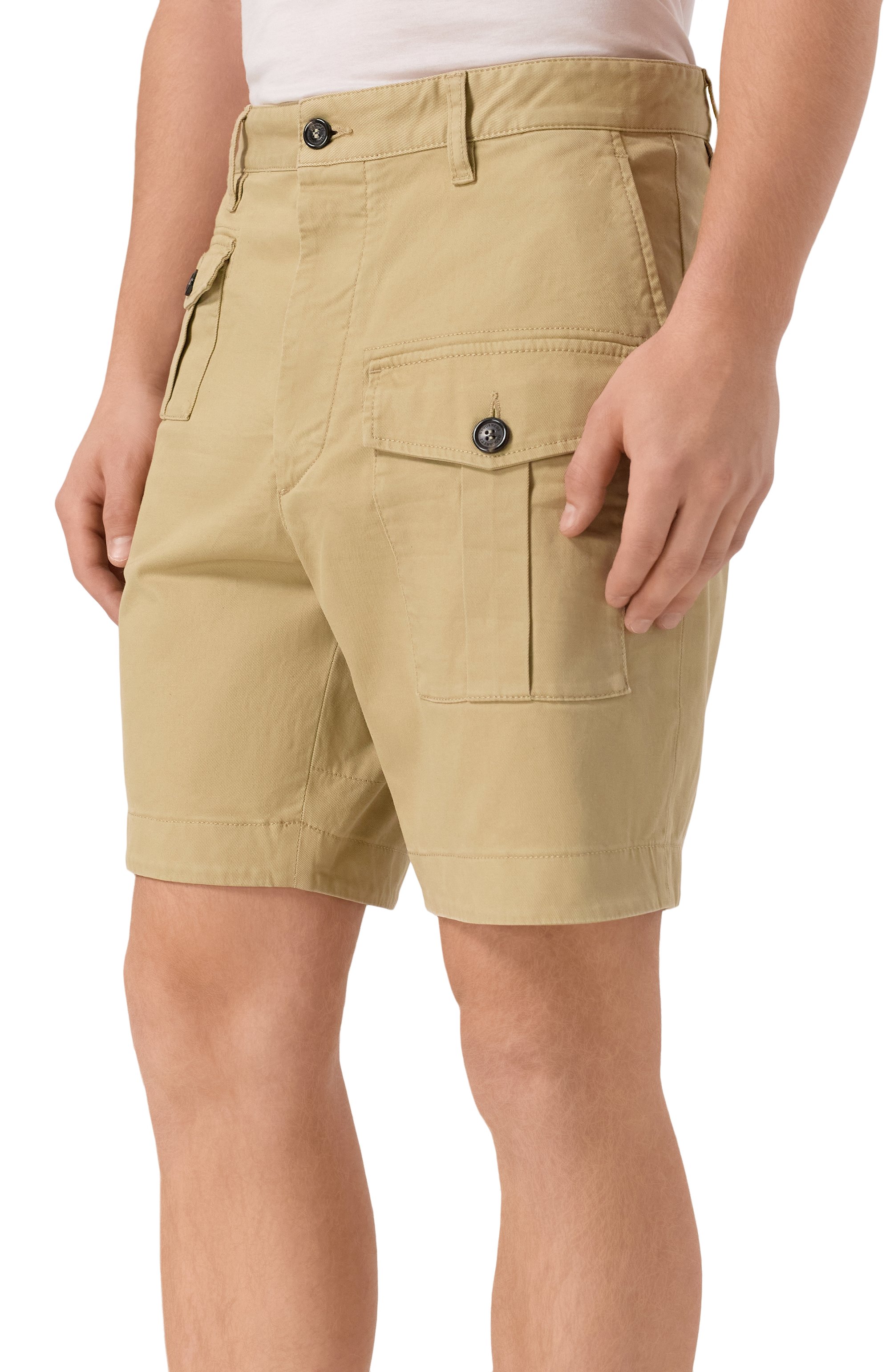 Хлопковые шорты DSQUARED2, арт. S74MU0780/S39021, фото 3