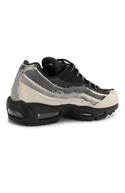 Комбинированные кроссовки comme des garcons x nike air max 95 NIKELAB, арт. PE-K101-002, фото 4