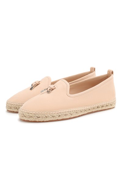 Замшевые эспадрильи espadrillas my charms с декором LORO PIANA, арт. FAF6258, фото 1