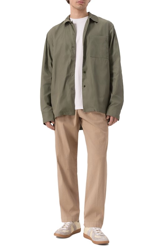 Комбинированные кеды Replica Maison Margiela S57WS0513/P8170 Кремовый  S57WS0513/P8170 Фото 2