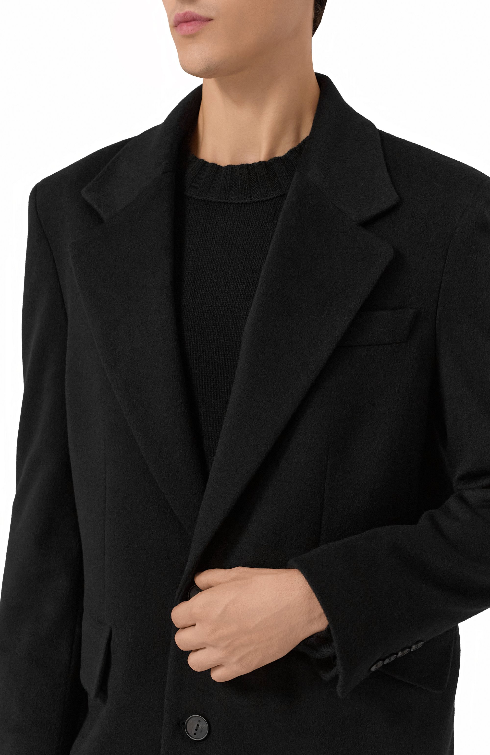 Кашемировое пальто HEVO, арт. TRINITAP0LI 500/I840, фото 5