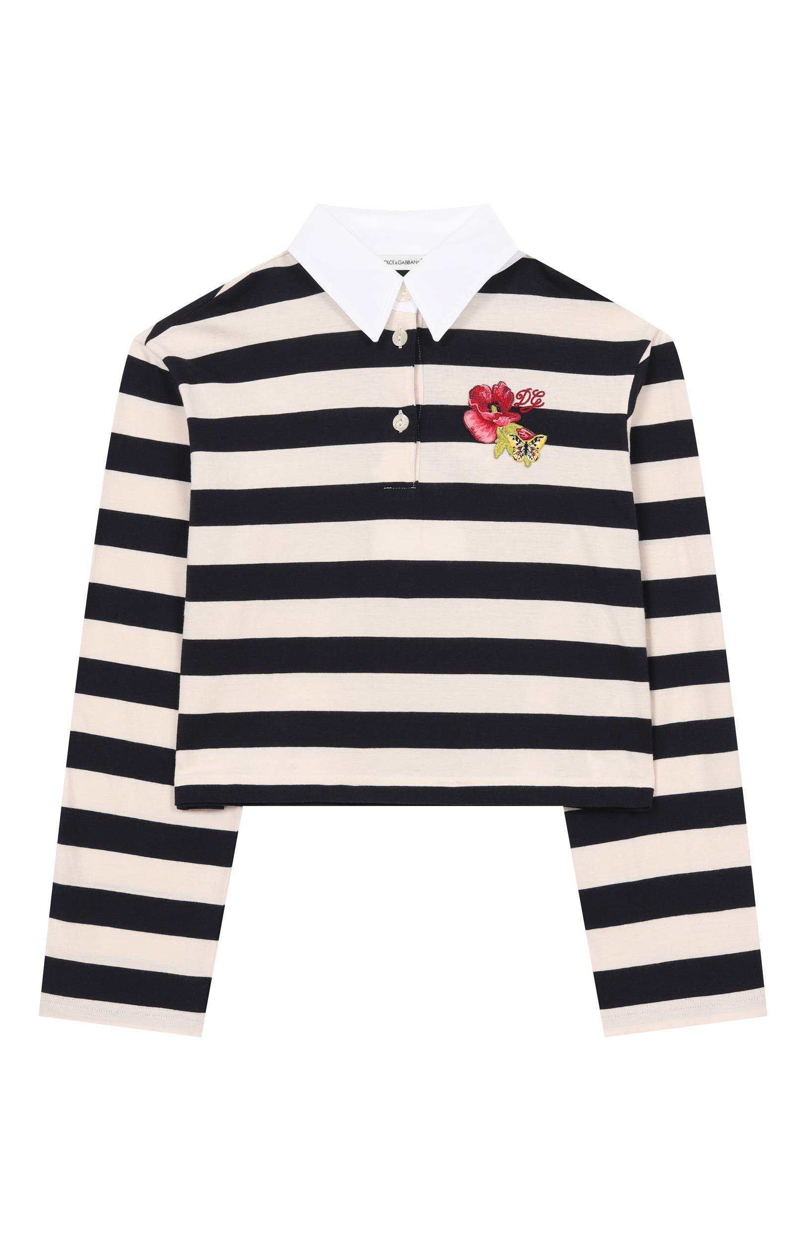 Хлопковое поло DOLCE & GABBANA, арт. L5JTRC/FB7D0_001, фото 1