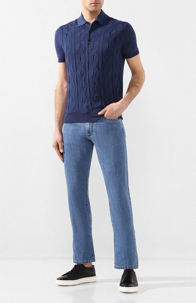 Хлопковое поло CANALI, арт. C0707/MK00854, фото 2