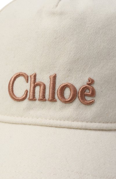 Бейсболка из шерсти и вискозы CHLOÉ, арт. C20681, фото 3