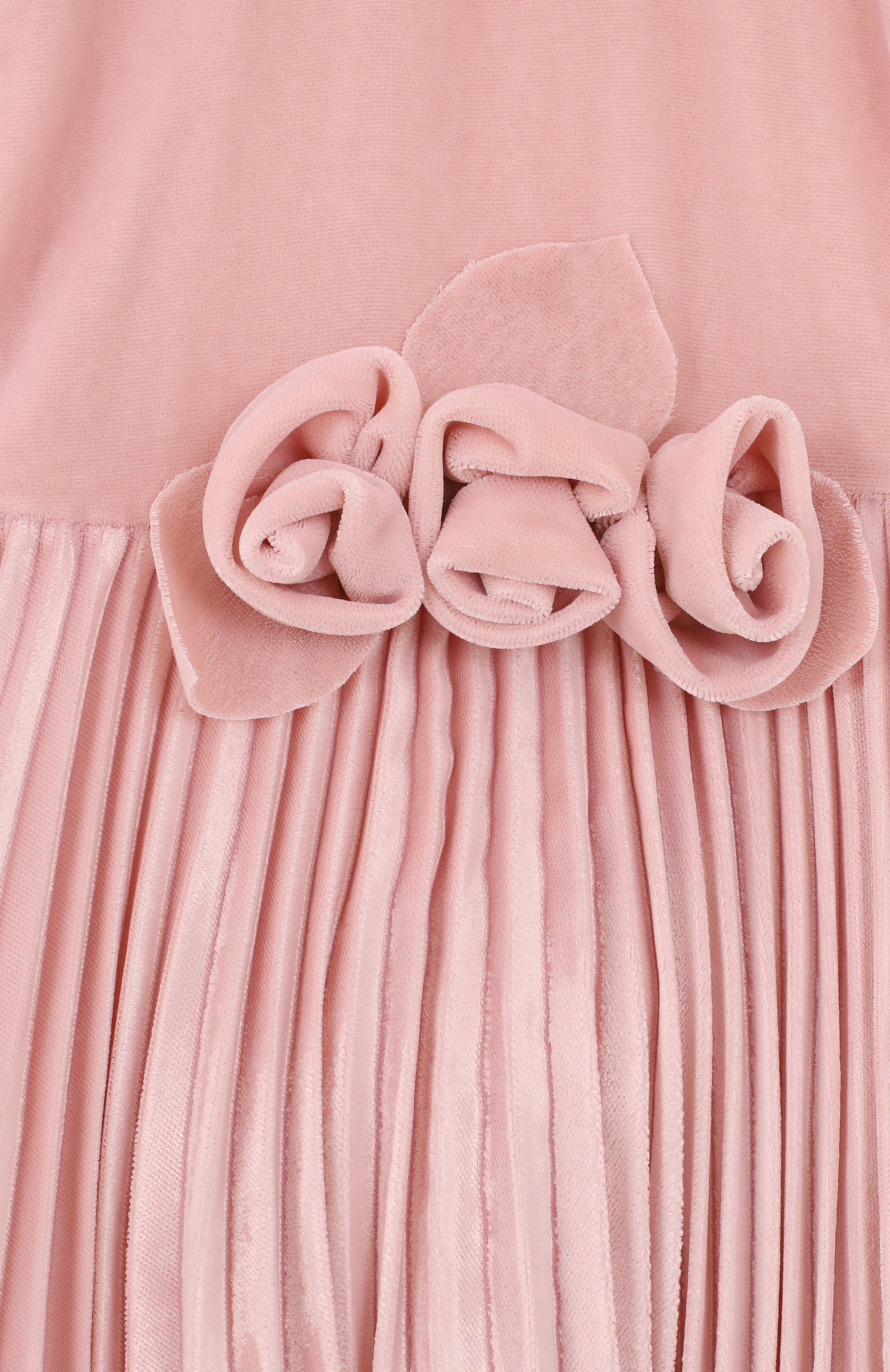 Бархатное платье MONNALISA, арт. 73F902, фото 3