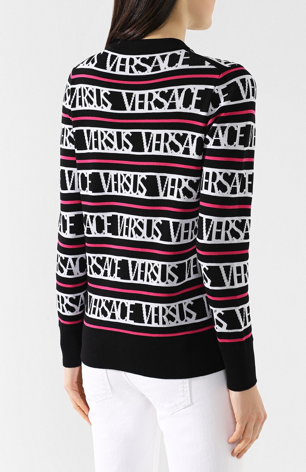 Пуловер с логотипом бренда VERSUS VERSACE, арт. BD80738/BK01229, фото 4