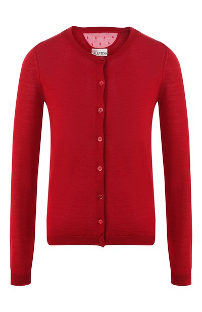 Женский кардиган из смеси кашемира и шелка REDVALENTINO, арт. RR3KA00V/1W7
