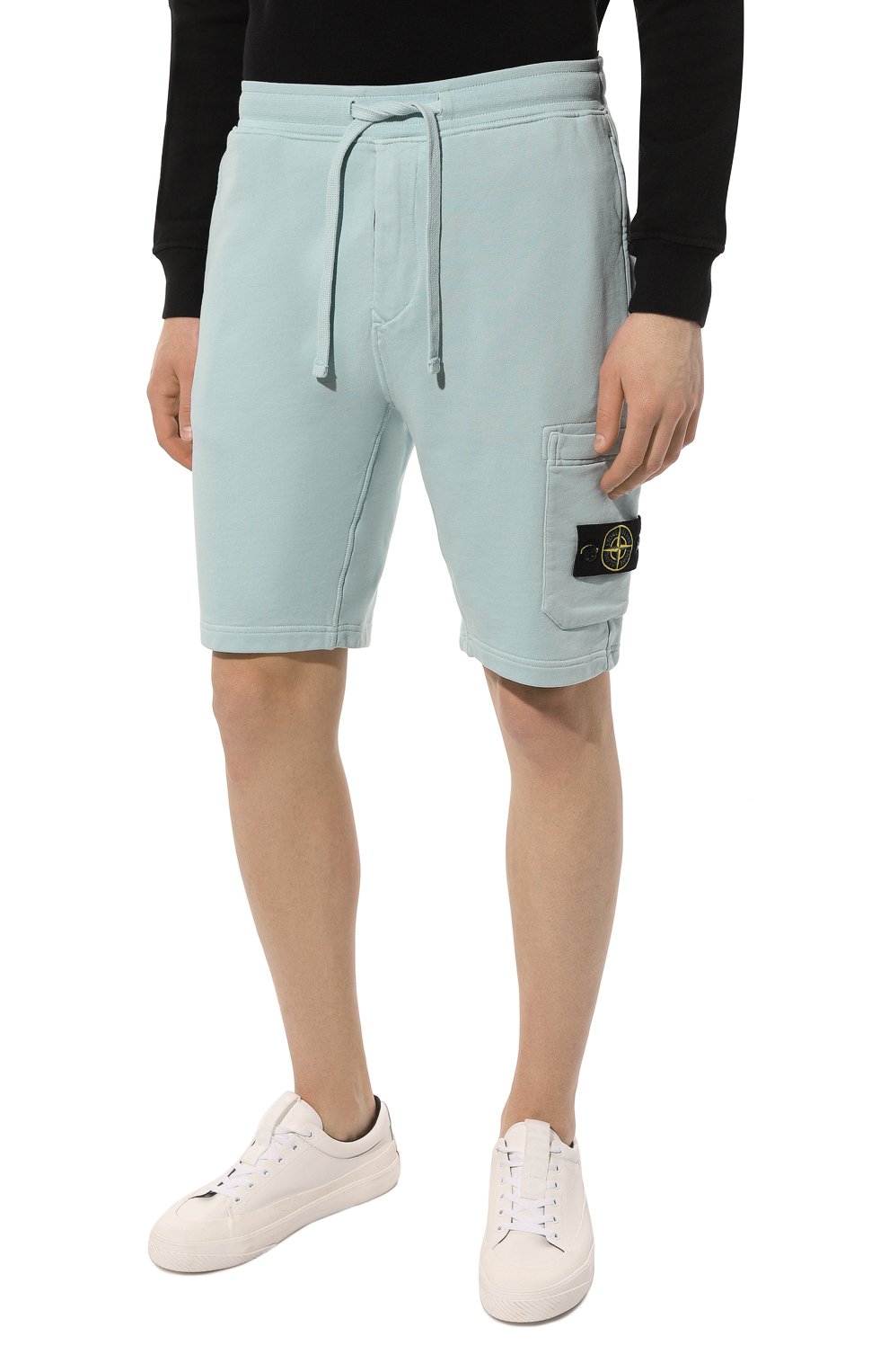 Хлопковые шорты STONE ISLAND, арт. 64651, фото 3