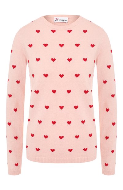 Женский пуловер из смеси шерсти и вискозы REDVALENTINO, арт. SR3KCB15/4F5