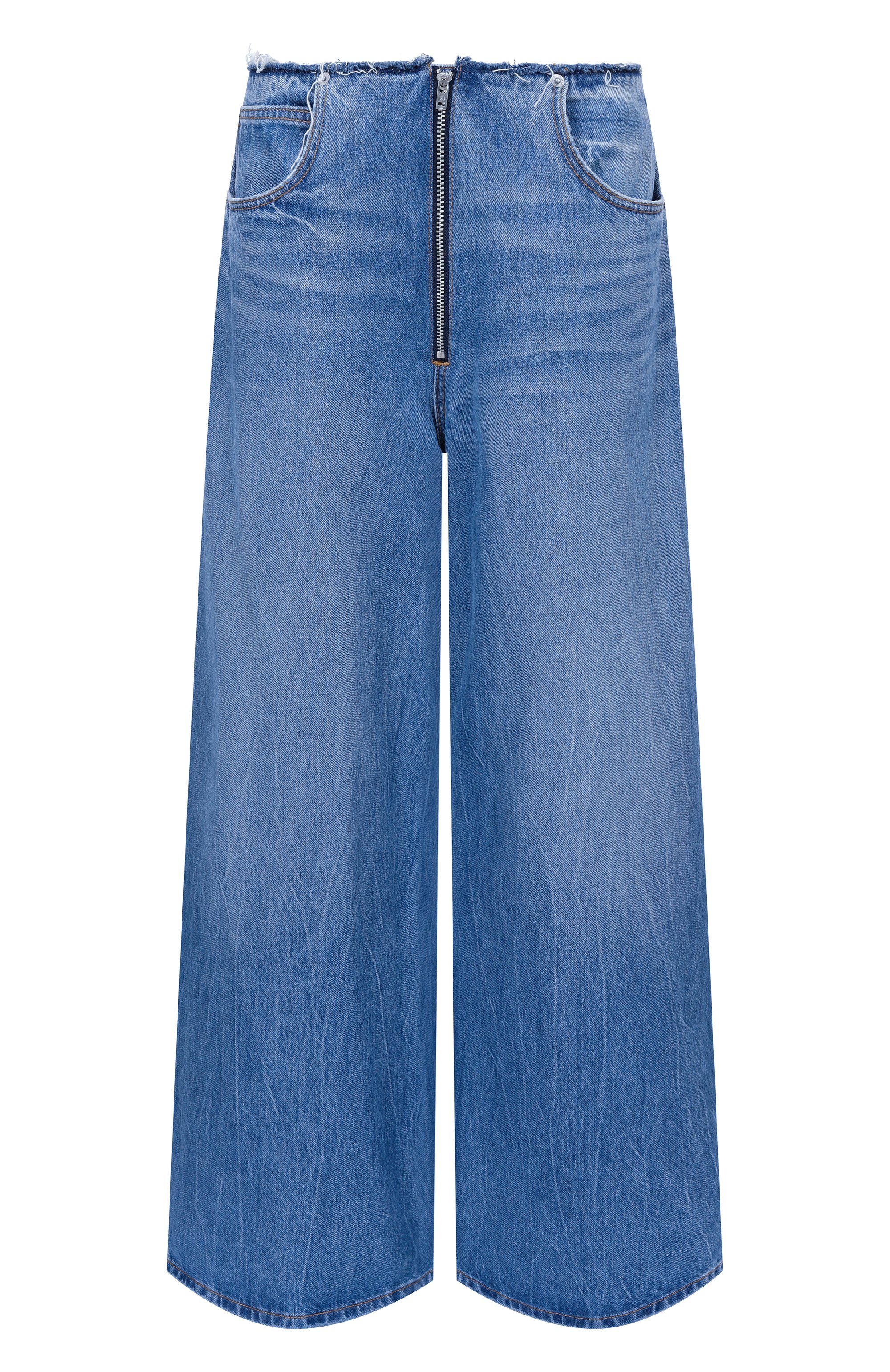 Джинсы ALEXANDER WANG синего цвета по цене 87300 руб., арт. 4DC1264902, фото 1 Джинсы ALEXANDER WANG, арт. 4DC1264902, фото 1