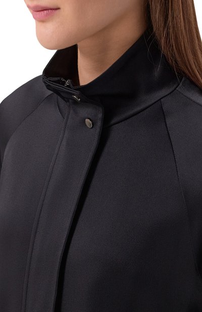 Бомбер ANTONELLI FIRENZE черного цвета по цене 92100 руб., арт. Q3684/355C, фото 5 Бомбер ANTONELLI FIRENZE, арт. Q3684/355C, фото 5