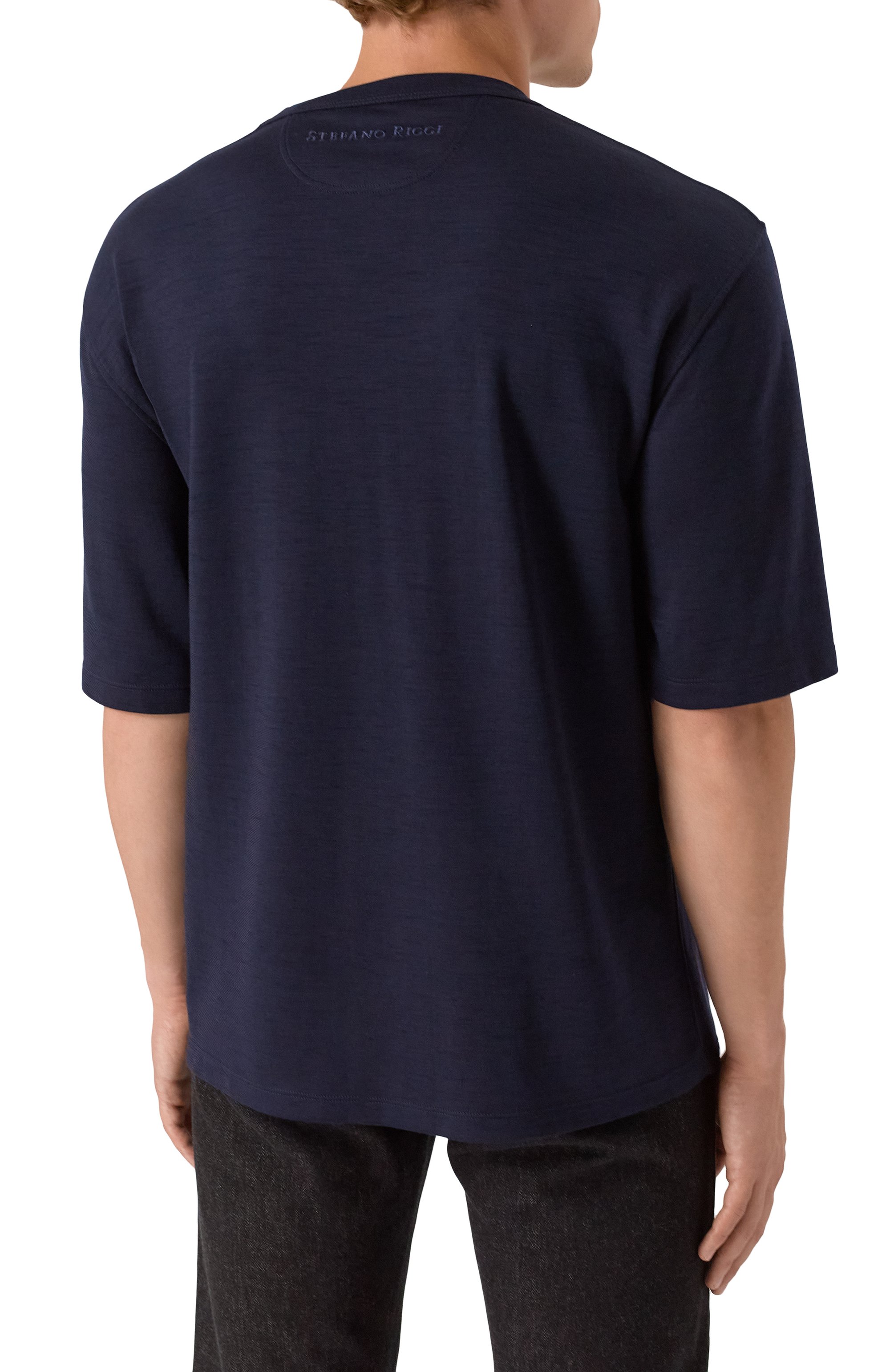 Шерстяная футболка STEFANO RICCI, арт. MNH5304600/WPA02T, фото 4