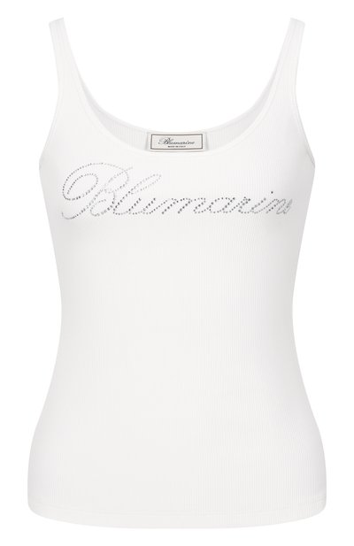 Женская хлопковая майка BLUMARINE, арт. 2T129A