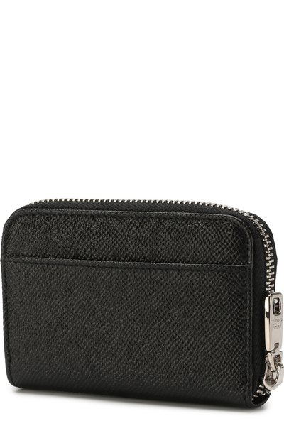 Кожаный кошелек на молнии с тиснением dauphine DOLCE & GABBANA, арт. BI0460/AU771, фото 2