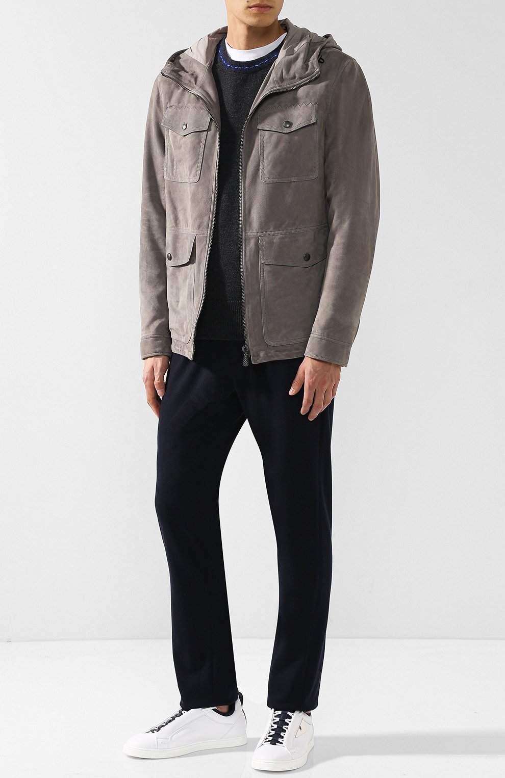 Кожаная куртка на молнии с капюшоном BOTTEGA VENETA, арт. 513685/VEPN0, фото 2