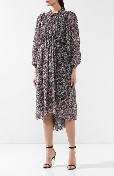 Шелковое платье ISABEL MARANT, арт. R01300-19P027I/N0RJA, фото 3