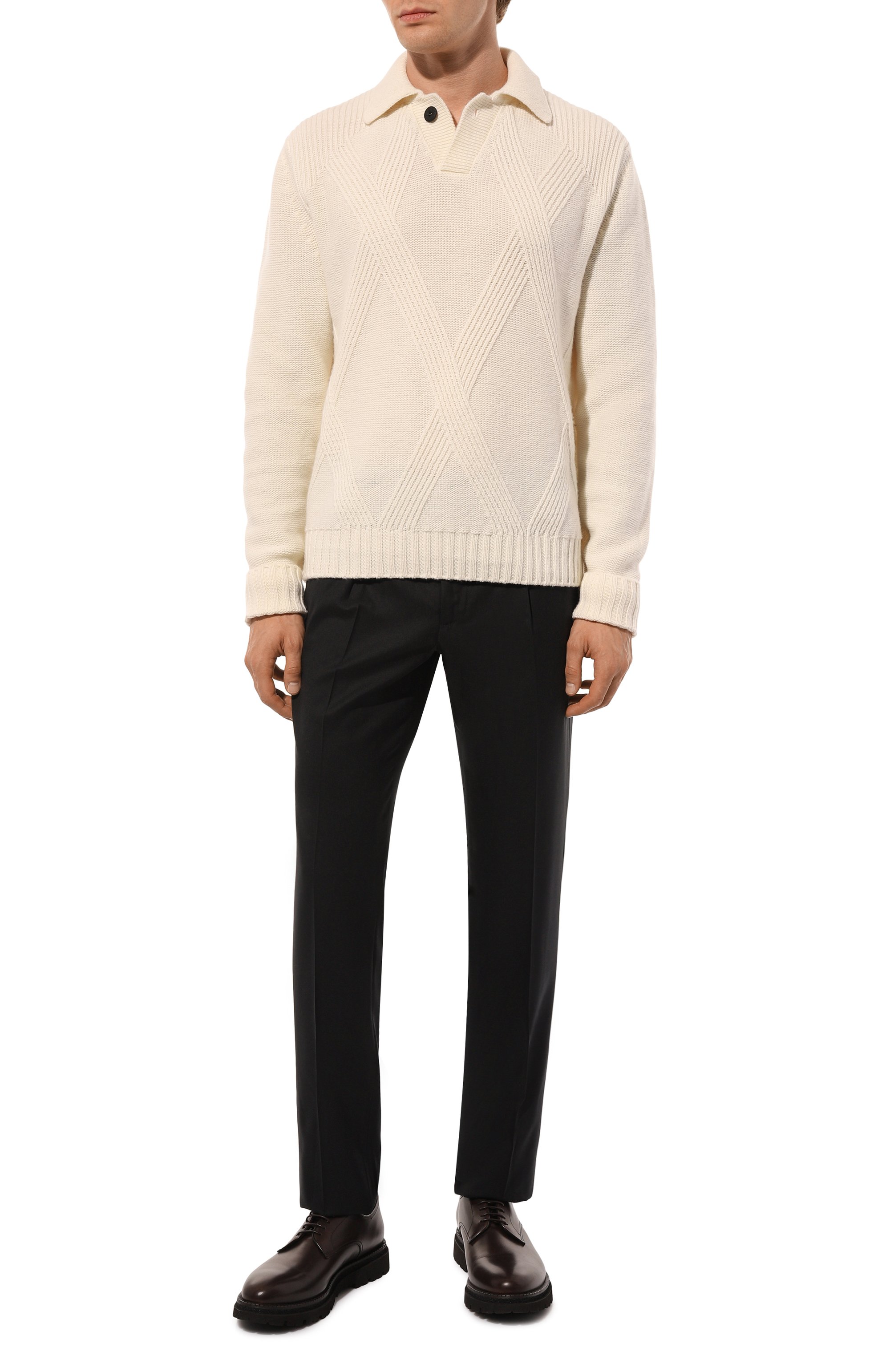 Шерстяные брюки STEFANO RICCI, арт. M1T4300090/W609, фото 2