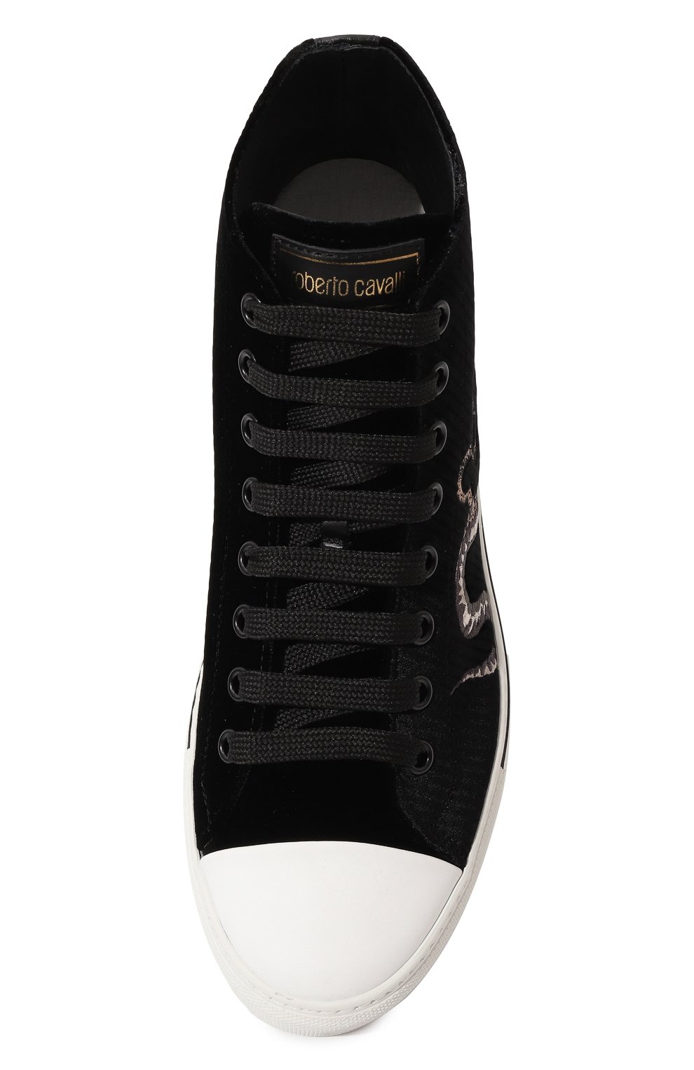 Текстильные кеды ROBERTO CAVALLI, арт. 20716 A/, фото 6