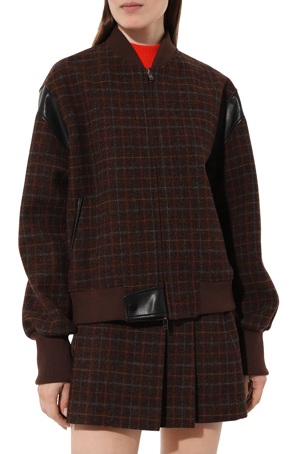 Шерстяной бомбер DRAE, арт. BD-23PF-JK-04, фото 3