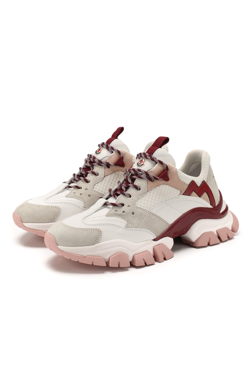 Кожаные кроссовки leave no trace MONCLER, арт. F1-09B-4M708-40-02S7G, фото 1