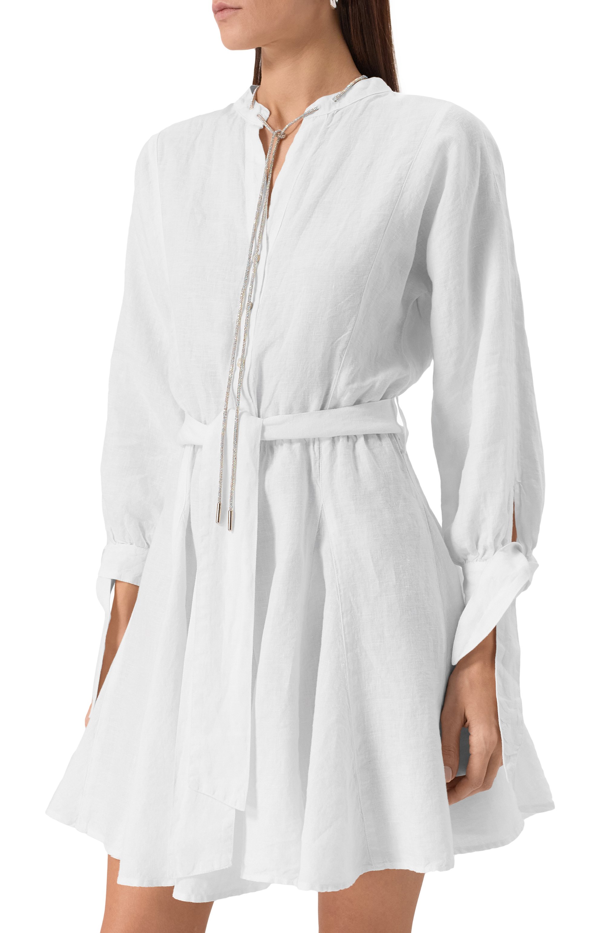 Льняное платье 120% LINO, арт. 32ALIW4PJ2/000F753, фото 3