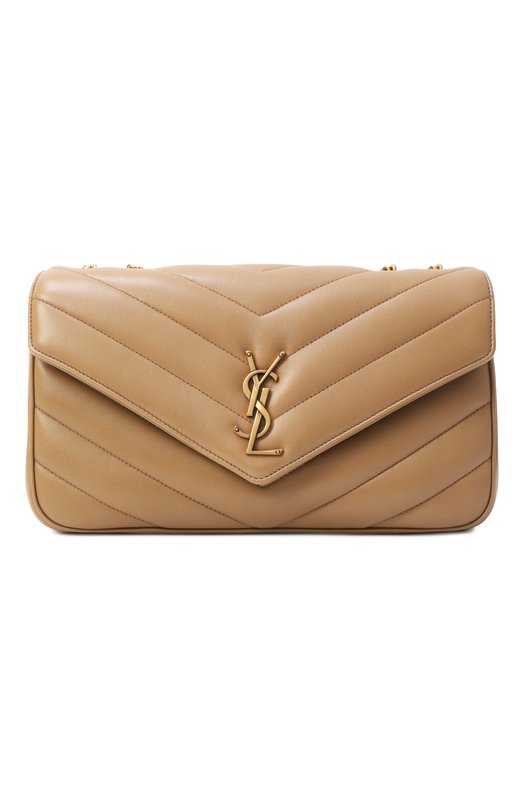 Сумка Loulou medium Saint Laurent 801439/AAEAX Бежевый 801439/AAEAX