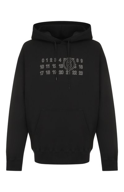 Мужской хлопковое худи MM6, арт. SH0GU0035/M25025