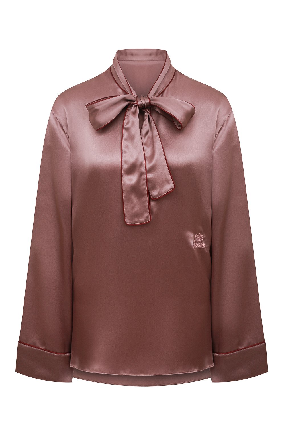 Шелковая блузка DOLCE & GABBANA, арт. F72K0Z/GD19T/0UTLET AW22-23, фото 1
