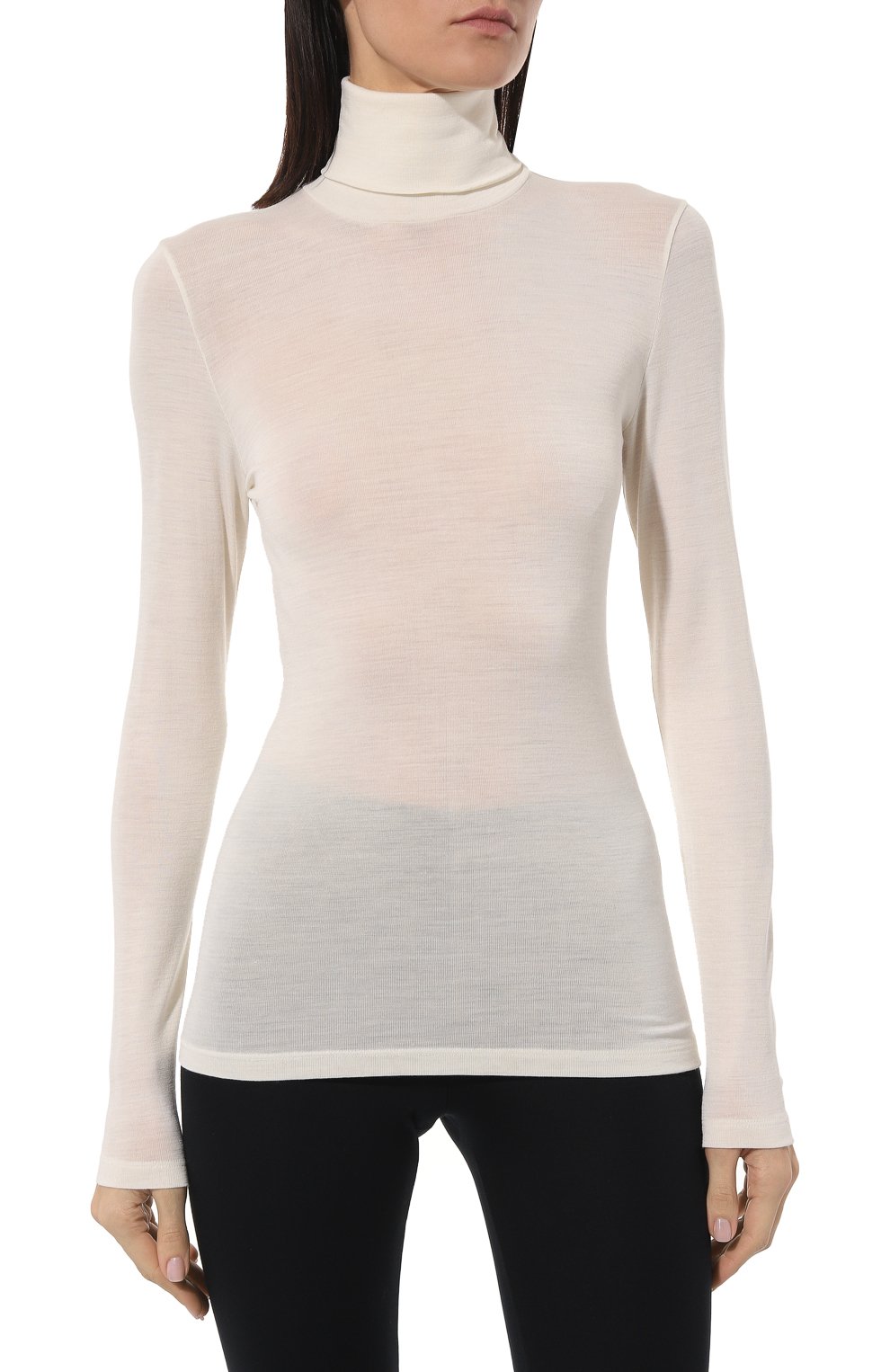 Водолазка из шерсти и шелка HANRO, арт. 071423., фото 3