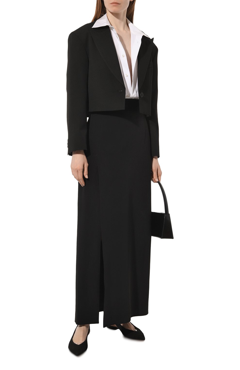 Замшевые балетки sr milano SERGIO ROSSI, арт. A83460-MFN198, фото 2