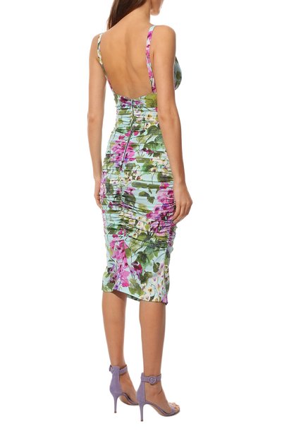 Шелковое платье DOLCE & GABBANA, арт. F6ZK1T/FSA2N, фото 4