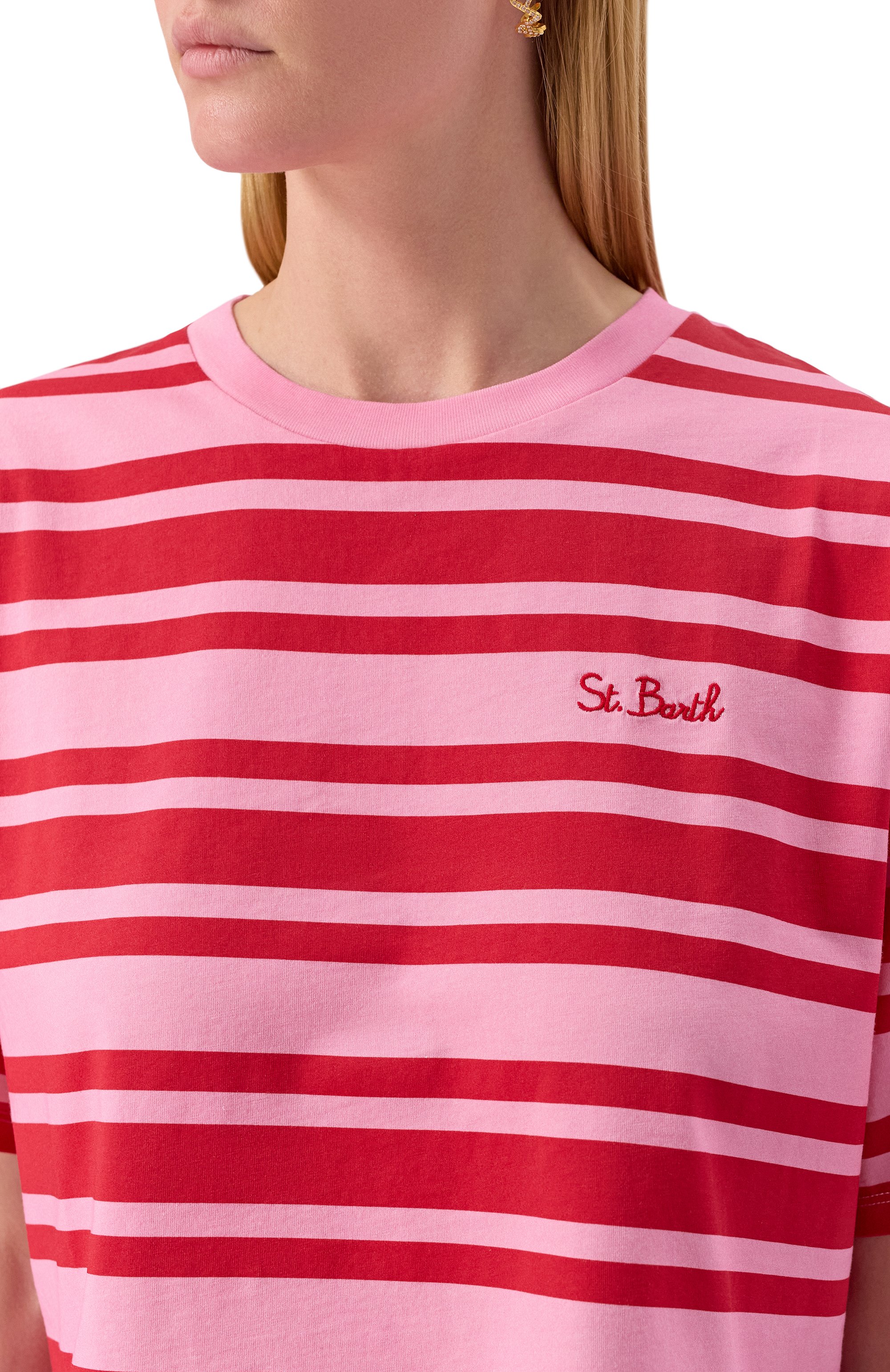 Хлопковая футболка MC2 SAINT BARTH, арт. STBW MALIA/06780H, фото 5