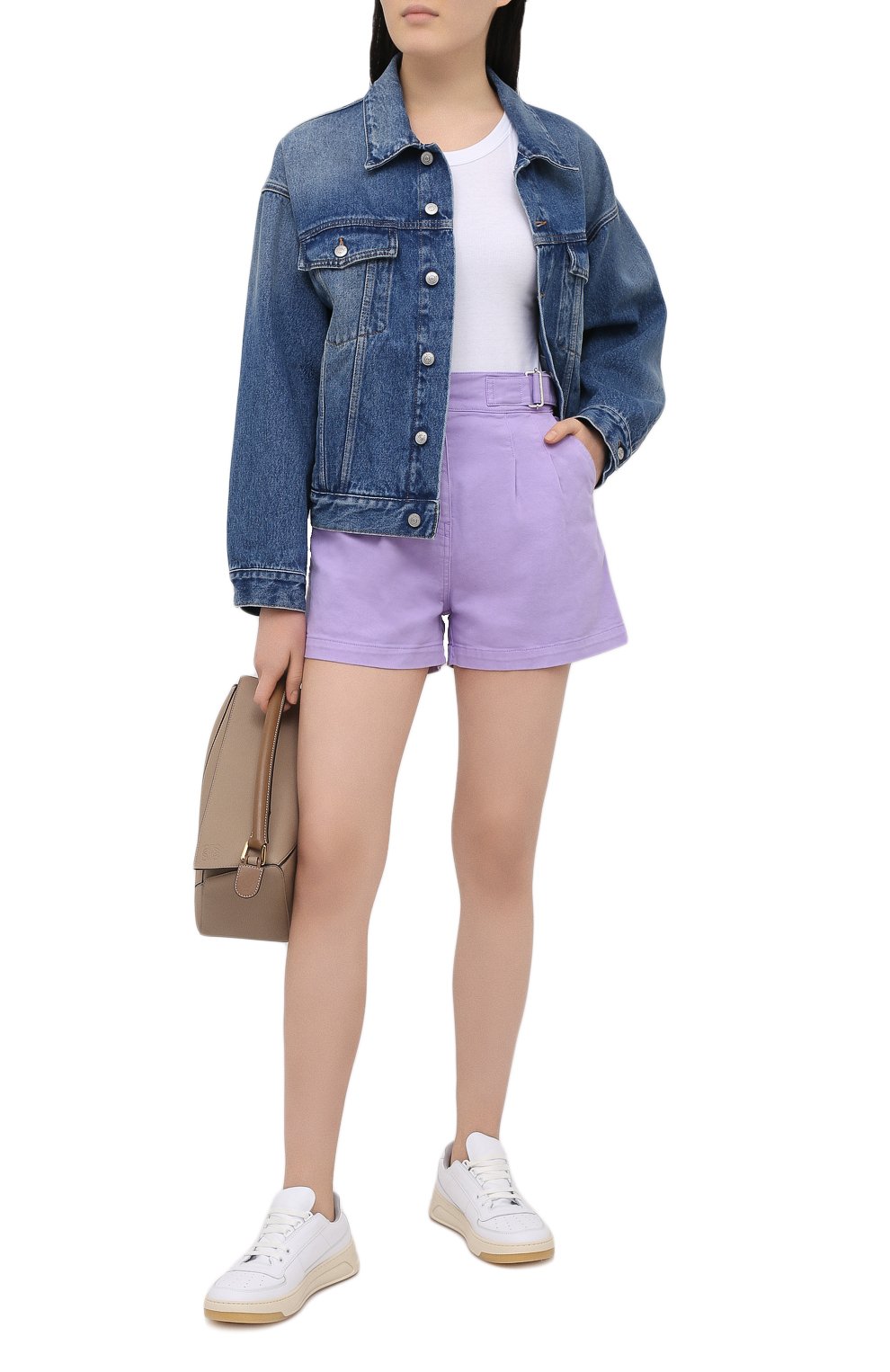 Джинсовые шорты MSGM, арт. 3041MDB42T 217279, фото 2