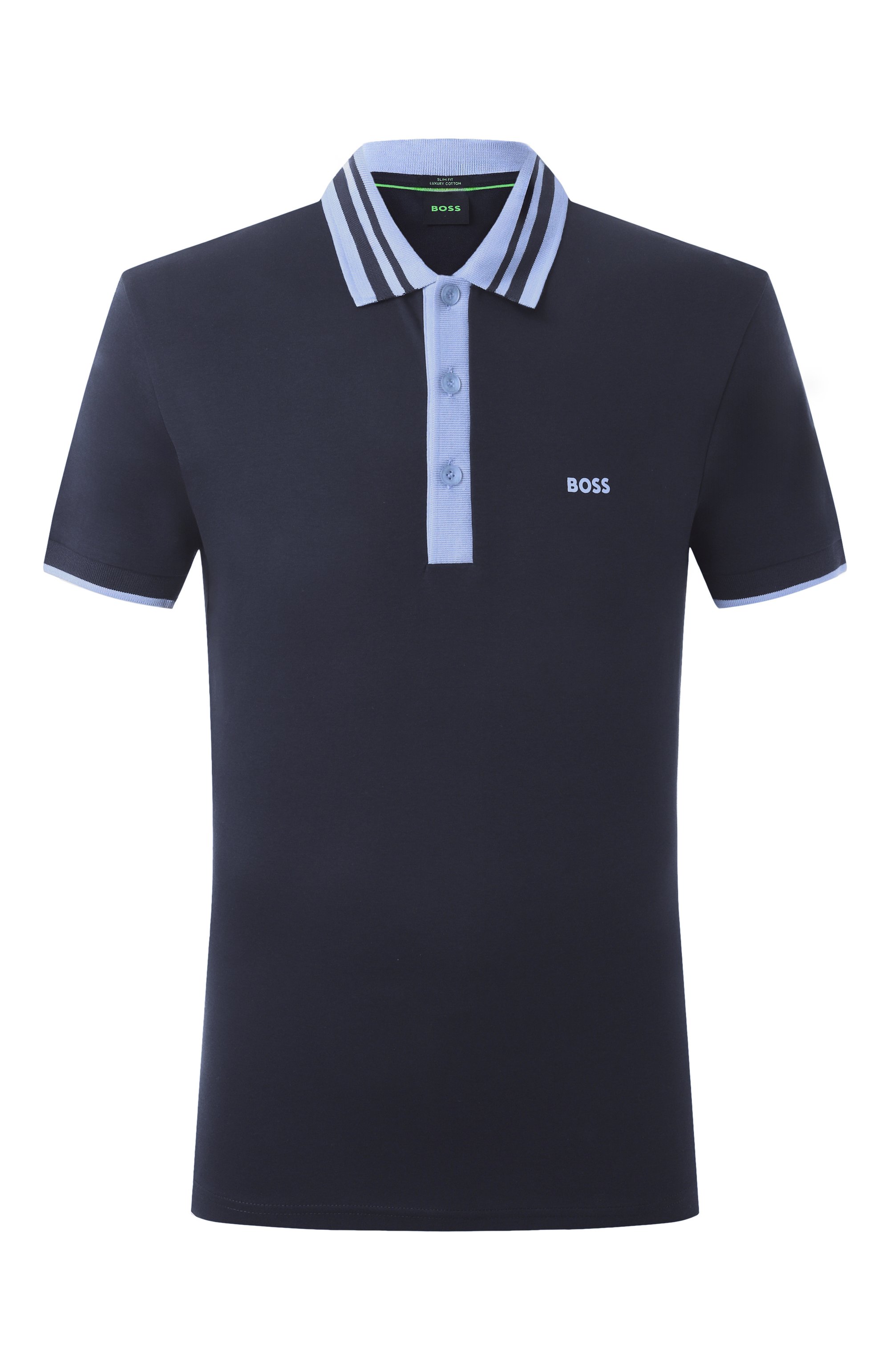 Хлопковое поло BOSS GREEN, арт. 50533272, фото 1