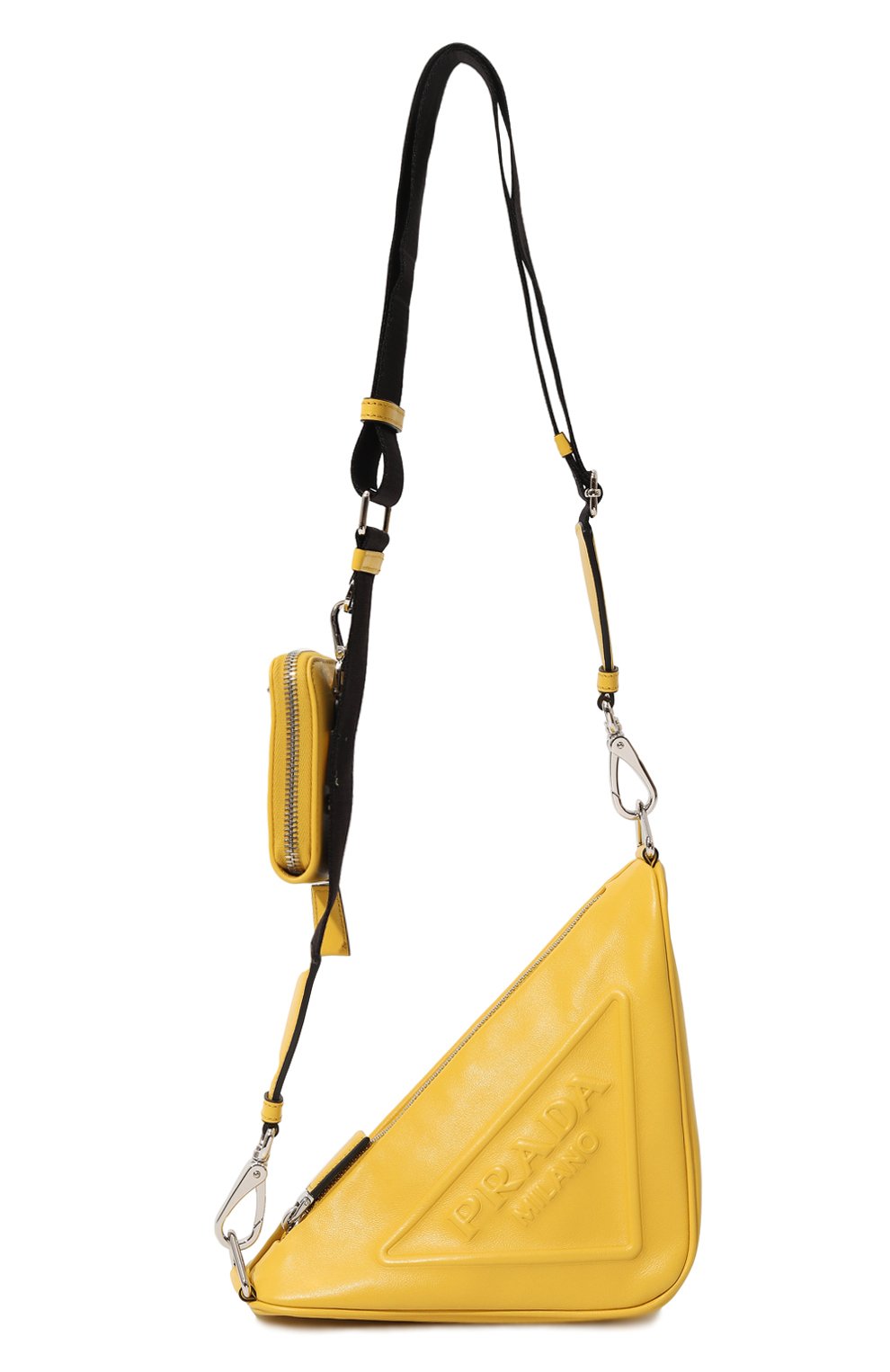 Сумка triangle PRADA, арт. 1BH190-2BYA-F0377-BRO, фото 1