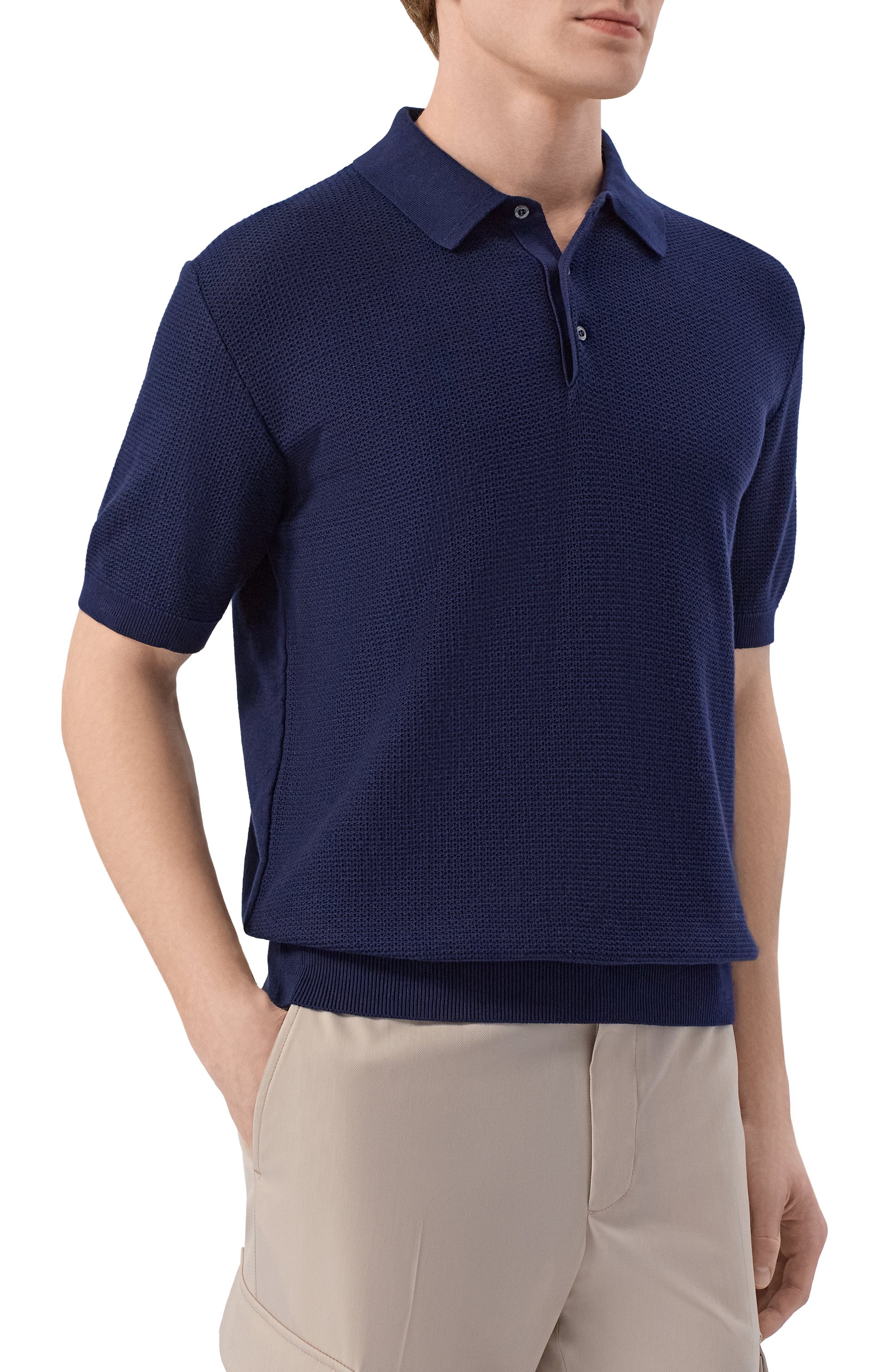 Хлопковое поло CORNELIANI, арт. 27M560/2725188, фото 3