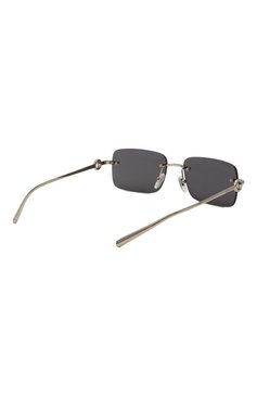 Женские солнцезащитные очки GUCCI черного цвета, арт. GG1703S 003 | Фото 4 (Региональные ограничения белый список (Axapta Mercury): Не проставлено; Нос: Не проставлено; Материал: Металл; Тип очков: С/з; Очки форма: Прямоугольные, Безоправные; Оптика Гендер: оптика-женское)