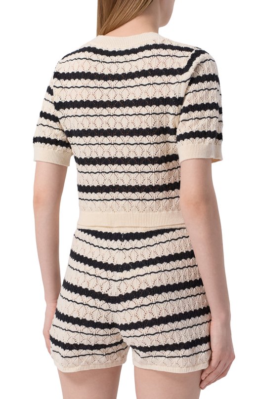 Хлопковый топ HINNOMINATE HMABW02675 Кремовый  HMABW02675 Фото 4