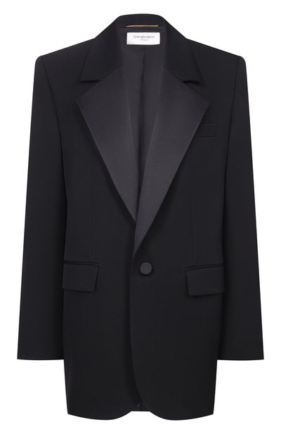 Женский шерстяной жакет SAINT LAURENT, арт. 850923/Y7E63