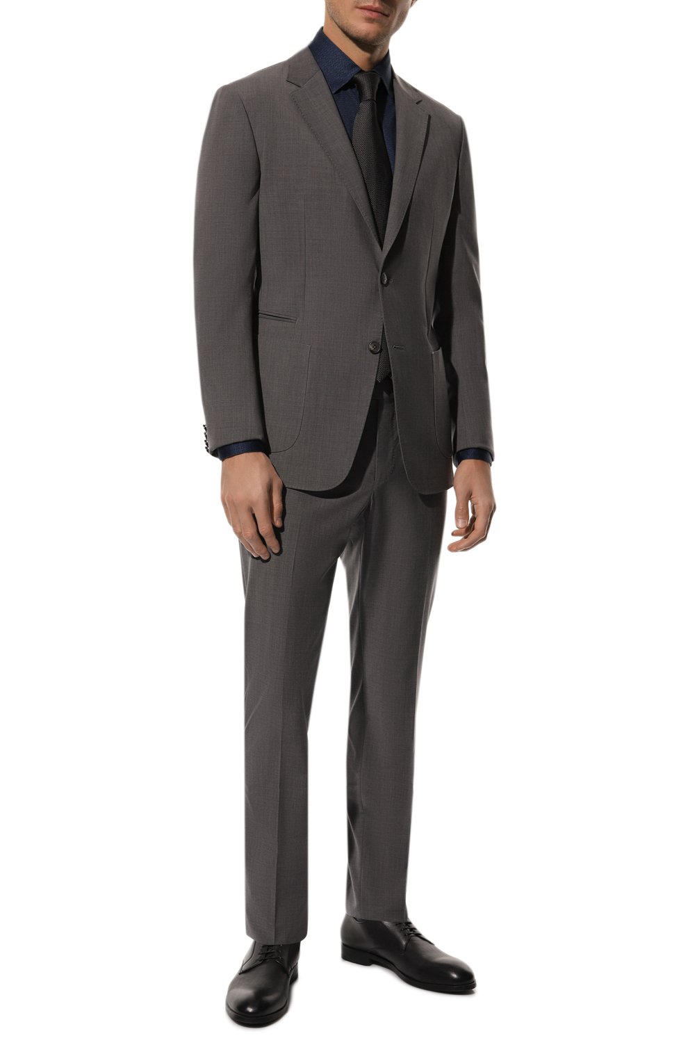 Хлопковая сорочка ZILLI, арт. MFY-84030-G14832/0004, фото 2