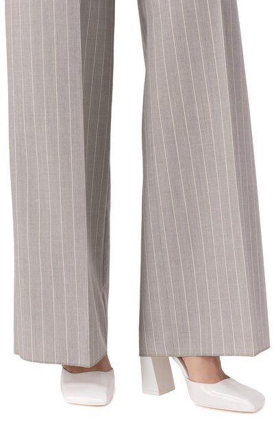 Кожаные туфли charlotte 95 AMINA MUADDI, арт. CHARL0TTE PUMP/SPAZZ0LAT0, фото 3