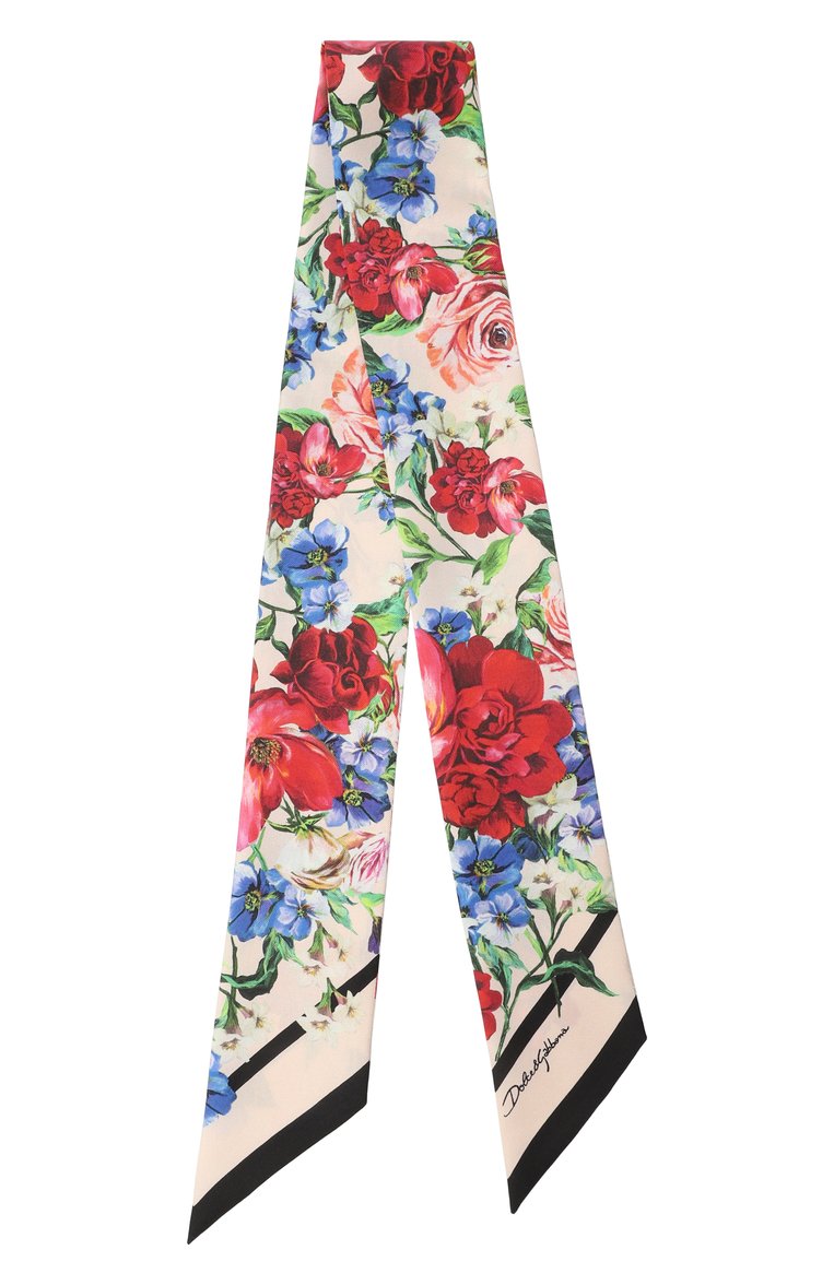 Шелковый шарф-твилли DOLCE & GABBANA, арт. FS215A/GDC5G, фото 1