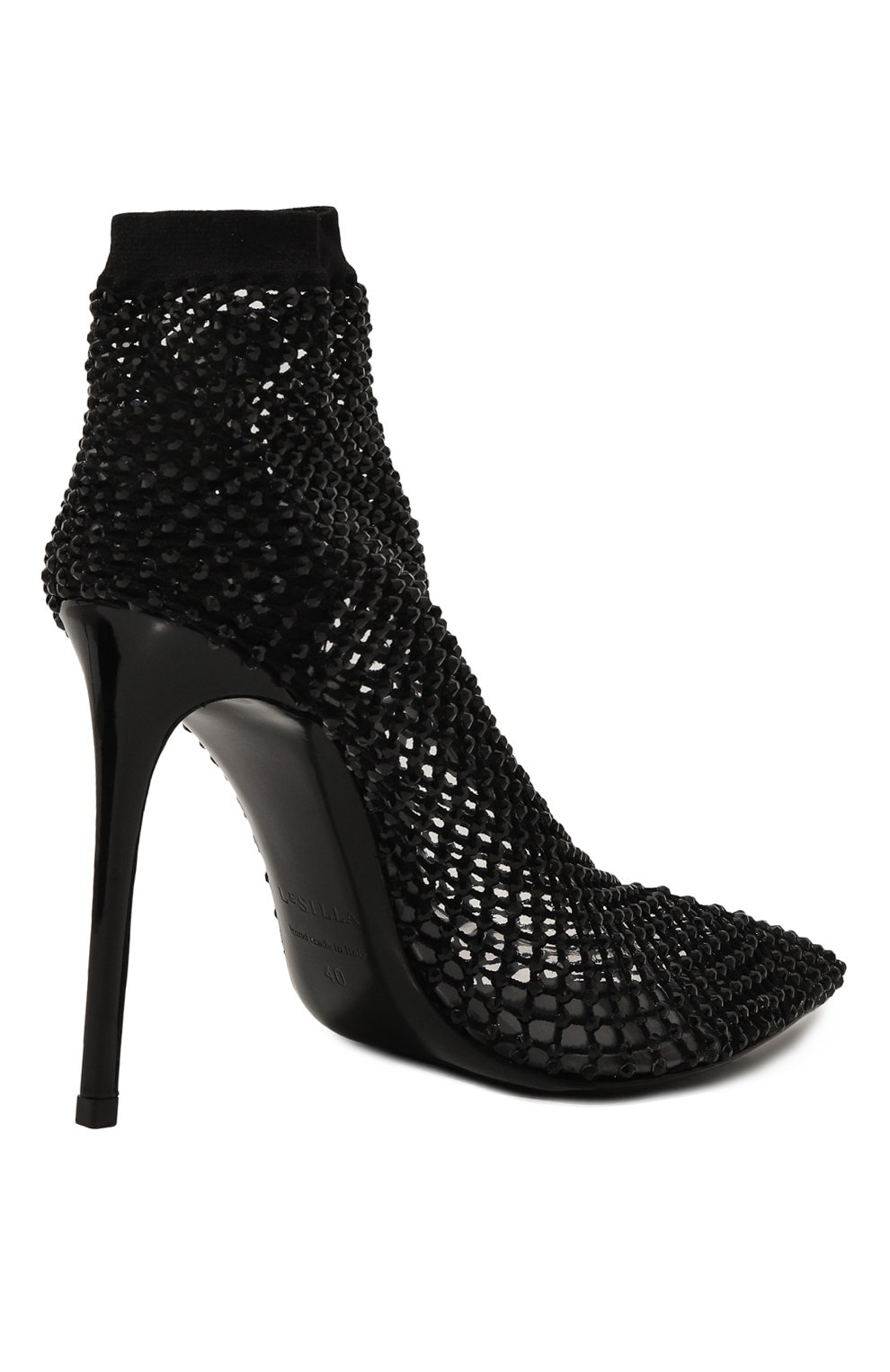 Текстильные ботильоны gilda 120 LE SILLA, арт. 2113Y090R8PPCAY, фото 5