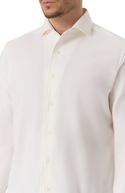 Рубашка из хлопка и кашемира CORNELIANI, арт. 26P156-2611629, фото 5