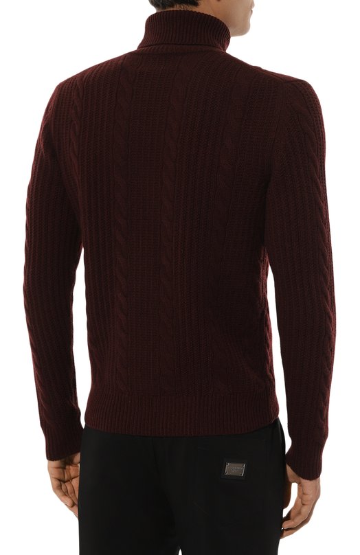Свитер из шерсти и кашемира Corneliani 94M518-9425128 Бордовый  94M518-9425128 Фото 4